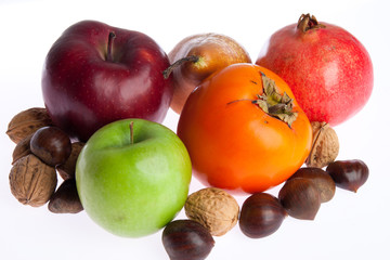 frutta autunnale, mix fruit autumn
