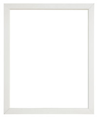 white frame isolated on white background