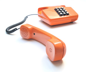 Retro Telefon mit Tastatur