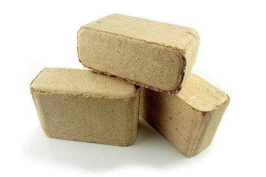 Wood briquettes