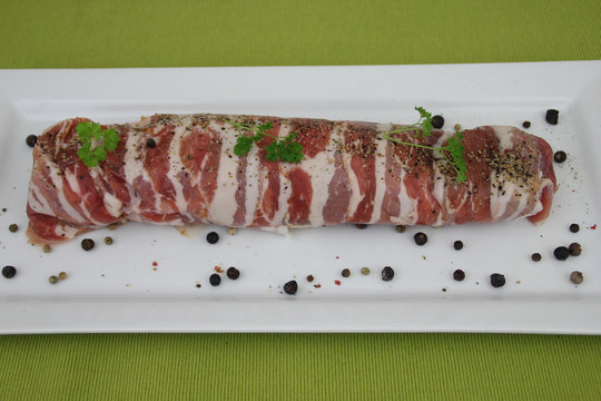 Schweinefilet im Speckmantel