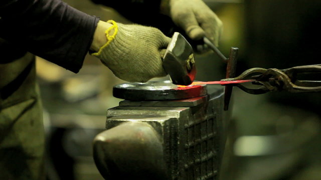 Blacksmiths at work