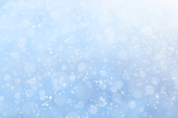 Abstract Pretty Winter Heavenly Background