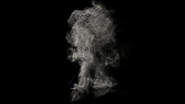 Bust dissolve to dust