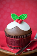 Christmas cupcake