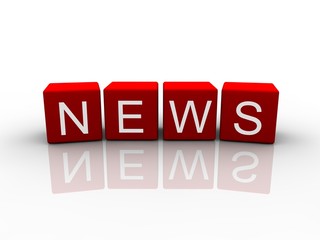 Fototapeta premium NEWS