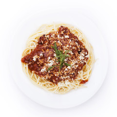 Pasta with tomato sauce