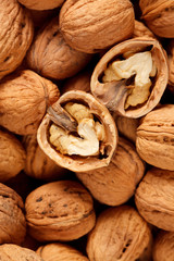 walnuts on the table