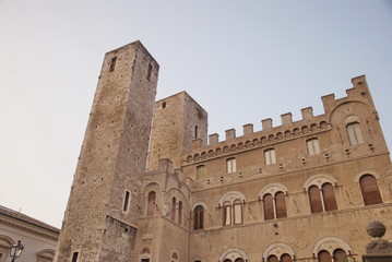 historical palace in Ascoli Piceno, Italy