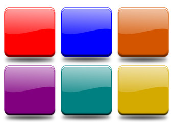Set 6 buttons of different colors
