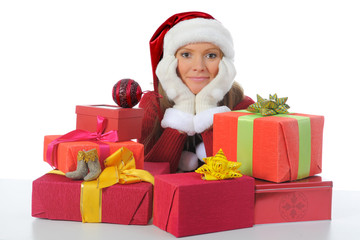 Christmas Smiling Woman