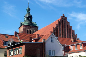 Obraz premium Wittstock z Marienkirche