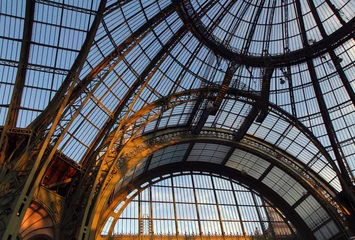 Fototapete Rund Grand Palais, Glasdach, Paris © Jean-Jacques Cordier
