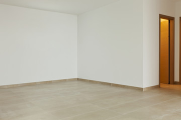 new apartment, empty room