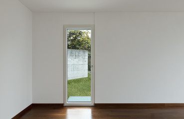 new apartment, door window