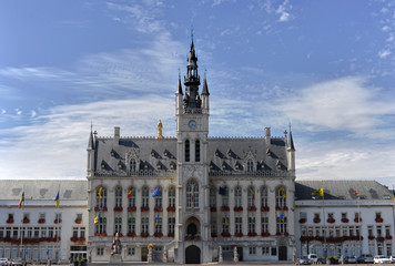 city hall of sint-niklaas in Belgium