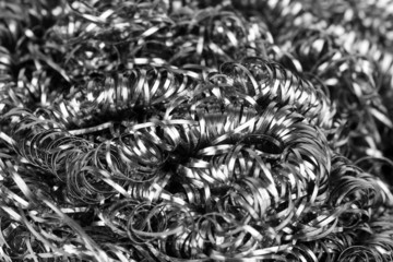 Metal sponge background