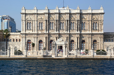 Fototapeta na wymiar Ottoman Dolmabahce Palace, Stambuł