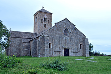 Fototapeta premium Laives, Borgogna, Chiesa di Saint Martin