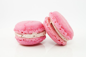 macarons frambuesa