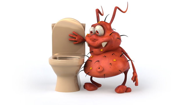 Microbe et wc