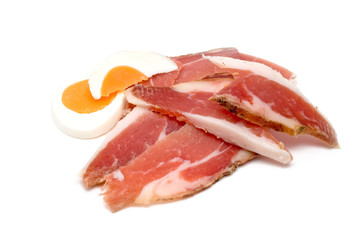 Roher Schweineschinken