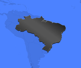 Map of Brazil