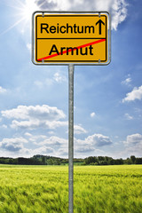 Armut - Reichtum