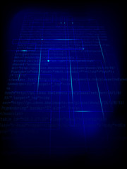 Abstract digital background - computer world
