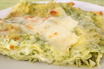 lasagne al pesto