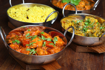Indian Curry Food Dishes