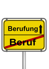 Berufung vs Beruf