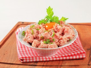 Fresh ground meat