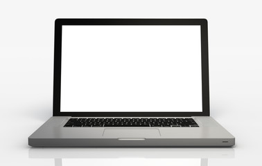 Fototapeta premium modern laptop