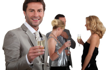 Champagne party