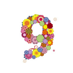 letter of arabesque figure