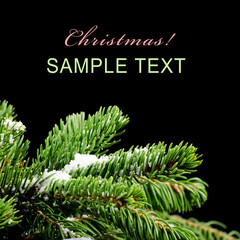 Christmas and New Year Border