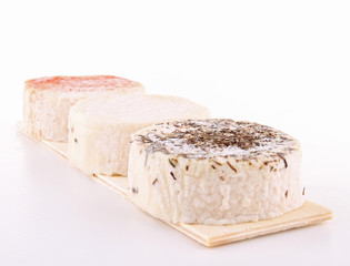 isolated goat cheese