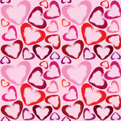Wallpaper with hearts