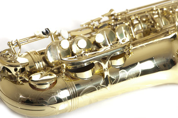 Obraz premium Saxophone Detail