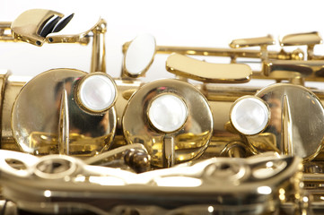Obraz premium Saxophone Detail