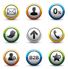 icône bouton internet