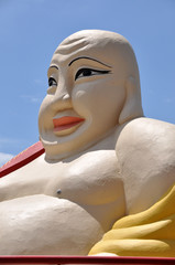 image of happy buddha at the temple