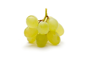 Grapes isolated on the white background