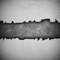 broken wall