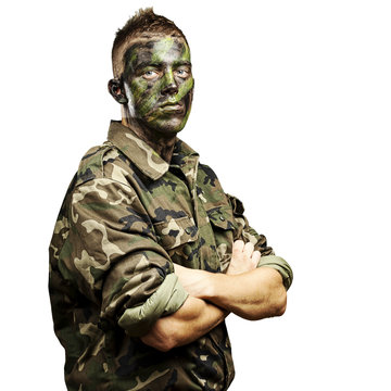 young soldier portrait