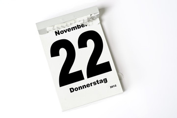 22. November 2012