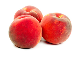 Ripe peach fruit