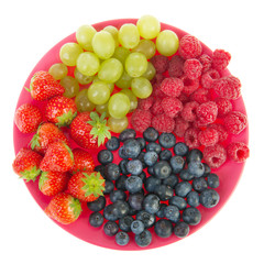 Fresh assortment fruit