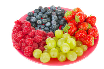 Fresh assortment fruit